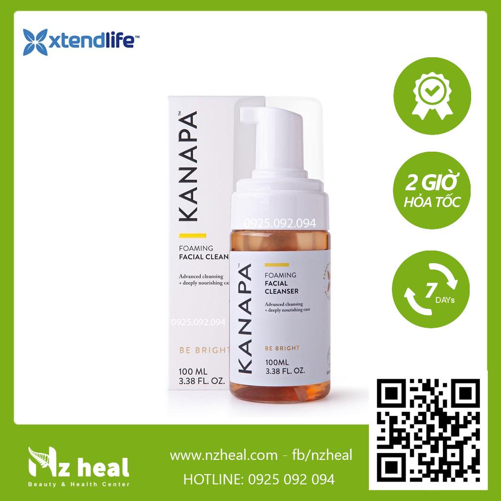[Hỏa tốc] Sữa rửa mặt Xtend-Life Kanapa Foaming Facial Cleanser 100ml