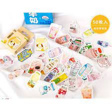 Set 45 hình dán trang trí sổ lưu niệm độc đáo