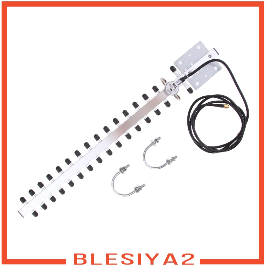 Ăng Ten Tăng Cường Tín Hiệu WiFi Không Dây Yagi WLAN Kèm Đầu Nối RP-SMA 2