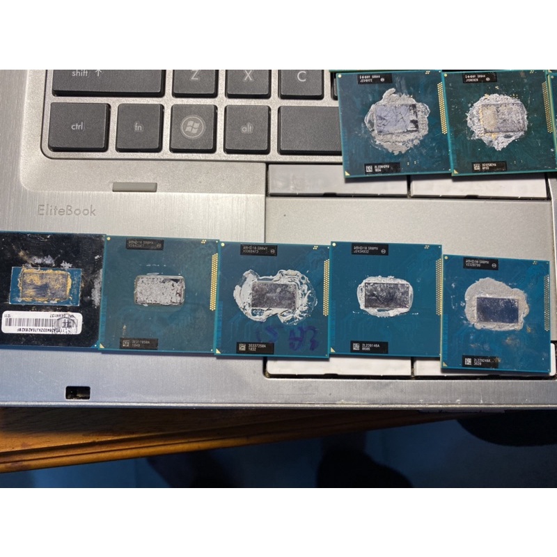 CPU laptop Intel Core i5 Gen 2, Core i5 Gen 3