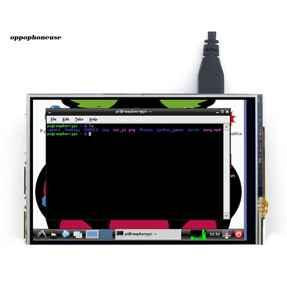 【OPHE】Màn hình LCD HD 3.5 inches + bút cảm ứng cho Raspberry Pi 2/3 Model B