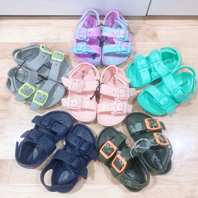 Sandal siêu nhẹ, quai kép, hàng xuất xịn xò cho bé, quai có thể điều chỉnh.