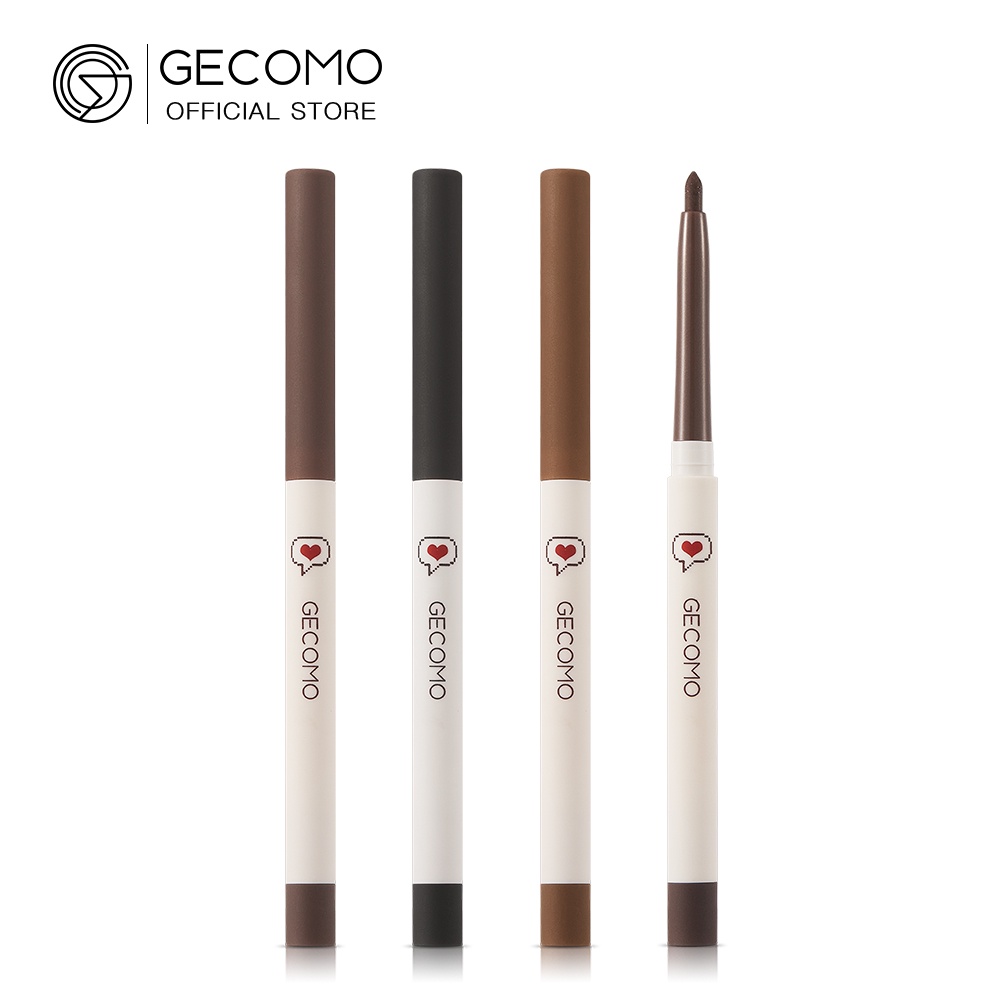 Bút Kẻ Mắt Dạng Gel GECOMO Ngòi Mảnh 3mm Chống Nước Lâu Trôi