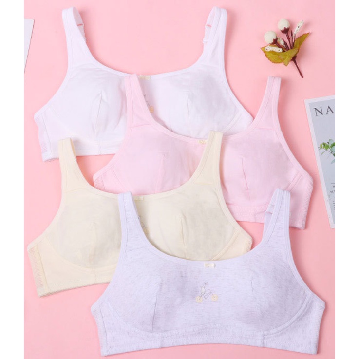 Bra / Áo Lá Cotton Nữ Sinh Hình Họa Mi Xuất Đông. A184. | BigBuy360 - bigbuy360.vn
