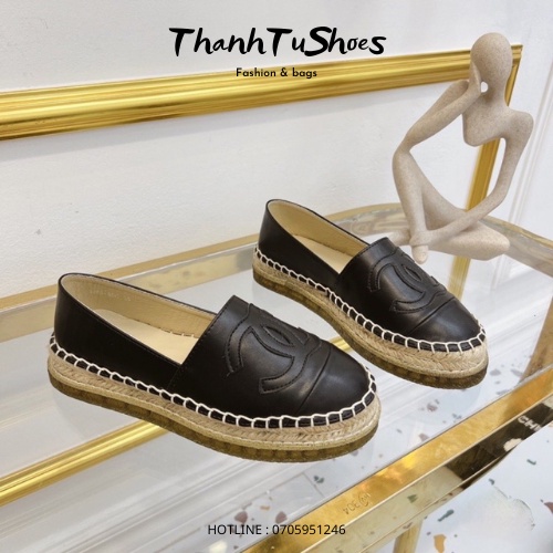 GIÀY SLIPON NỮ CHAMEL, GIÀY LƯỜI NỮ SUPER FULL BOX
