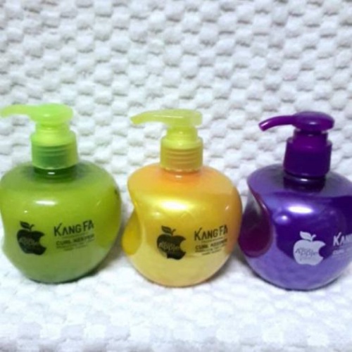 Gel dưỡng tạo kiểu giữ nếp tóc xoăn Kangfa 260ml táo xanh. Rin Chan Store