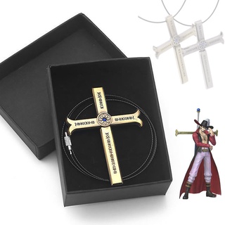 Vòng cổ mặt mô hình nhân vật dracule mihawk trong one piece