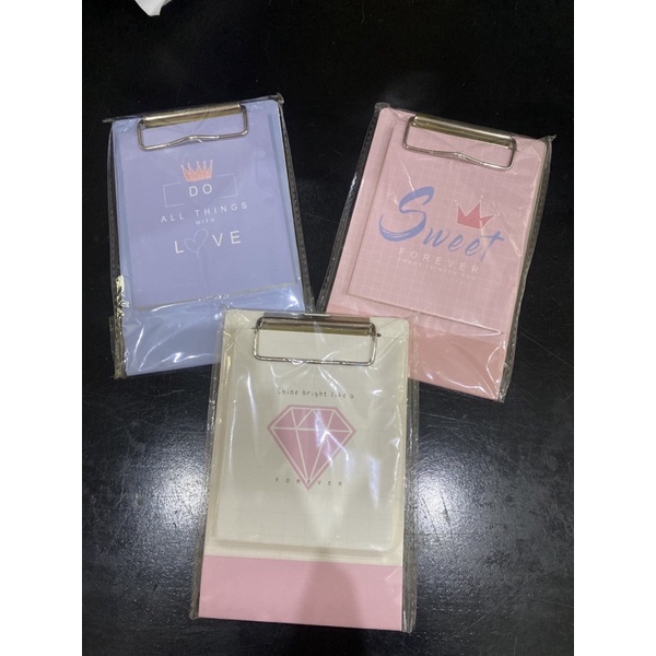 GIẤY NOTE + KẸP TRÌNH KÍ MINI ĐỦ MẪU