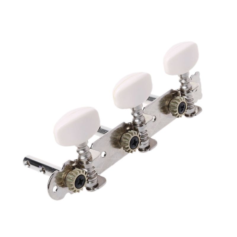 Bộ 2 Chốt Chỉnh Dây Đàn Guitar Cổ Điển Màu Bạc Mới