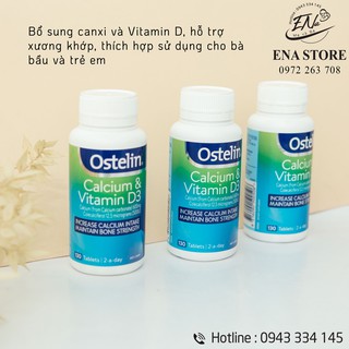 Viên bổ sung Canxi & Vitamin D3 OSTELIN 130 viên