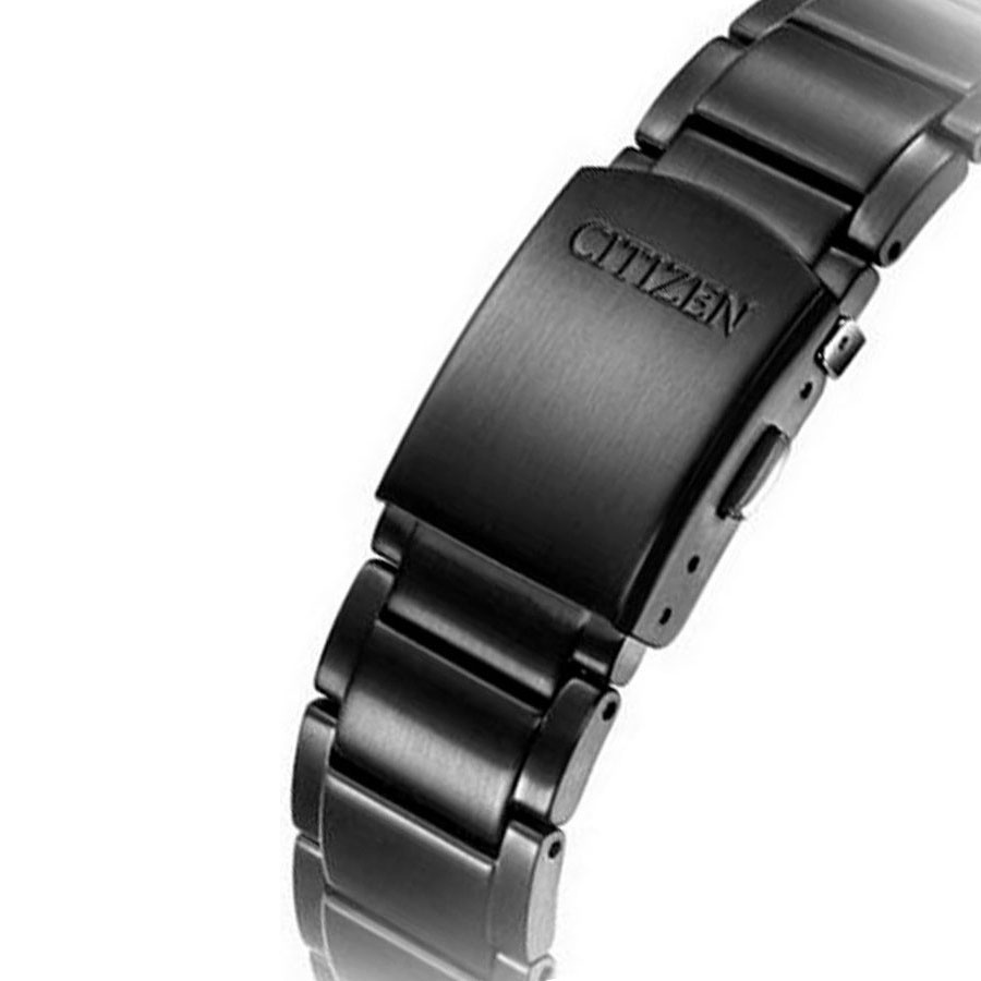 Đồng Hồ Nam Citizen Dây Thép Không Gỉ BM7325-83E - Mặt Đen
