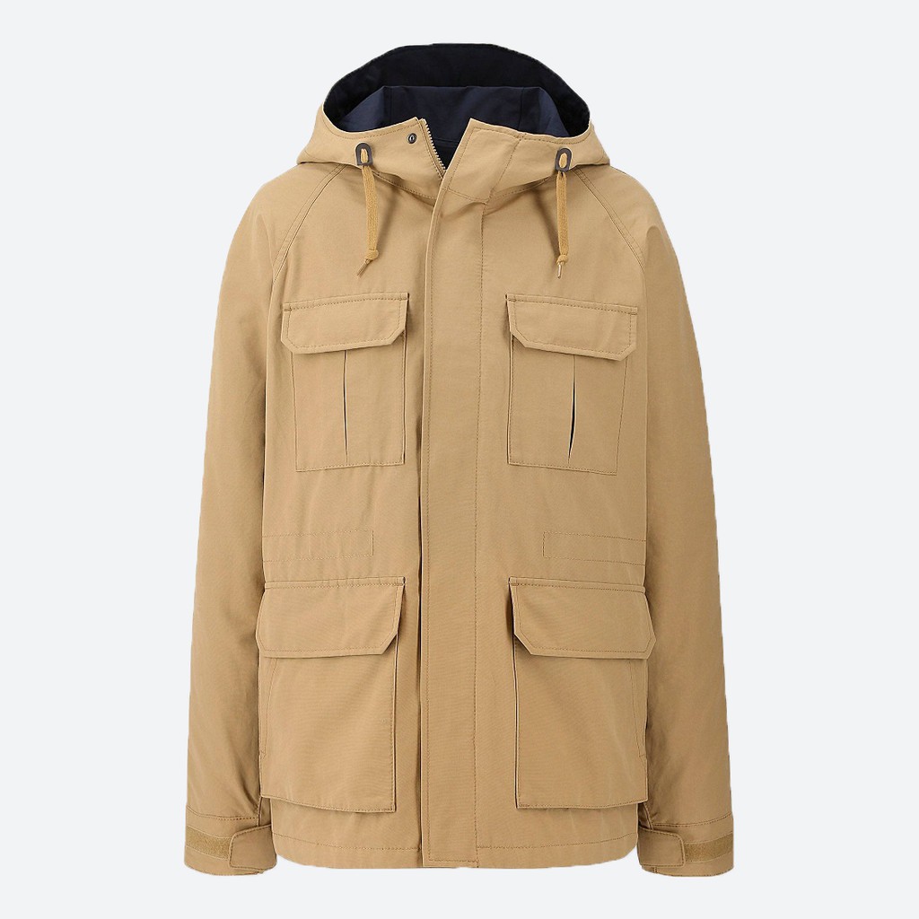 Áo parka nam hàng hiệu cao cấp chất kaki mềm chống nước nhẹ