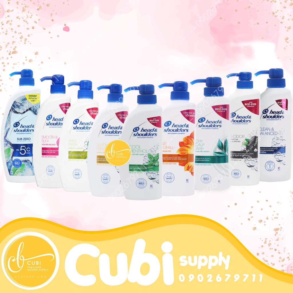 Dầu gội Head & Shoulder Thái Lan Chính Hãng 370ML-400ML