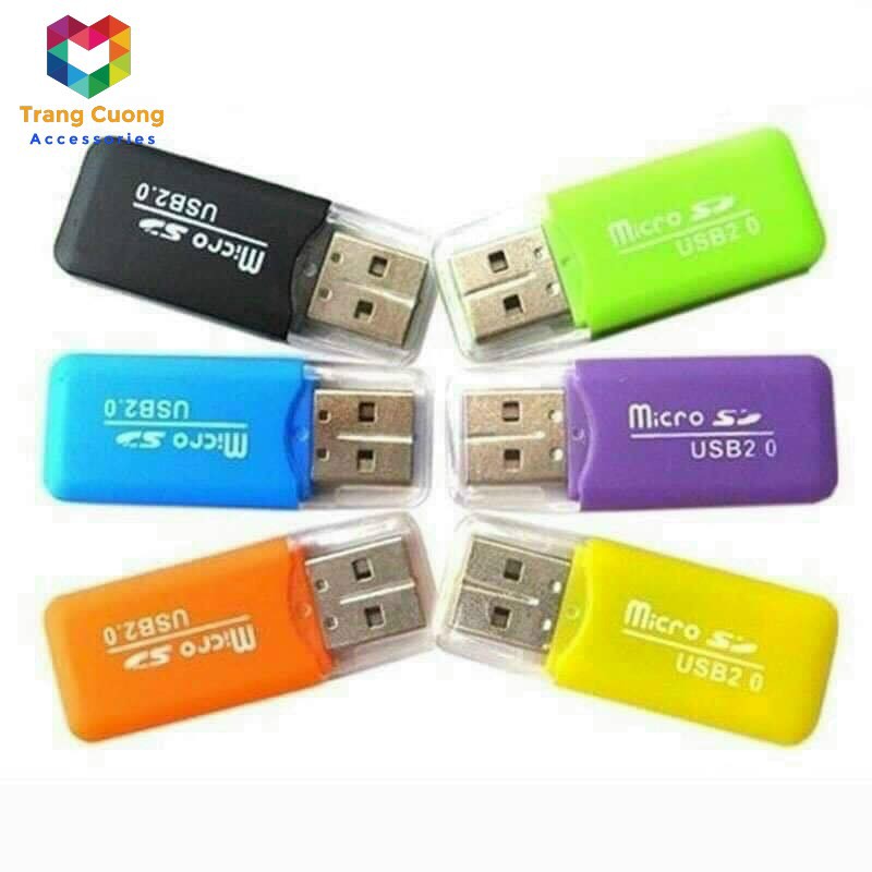 [FREESHIP] Đầu đọc thẻ nhớ USB 2.0