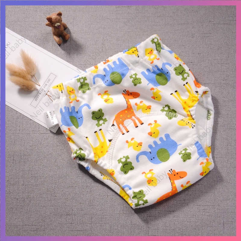 Tã vải thoáng khí Quần Bỏ Bỉm Quần đóng bỉm bằng vải cotton thoáng khí cao cấp chống hăm có thể giặt lại cho bé 8-19kg chính (size 90 100 110) QUẦN BỎ BỈM SIÊU THOÁNG KHÍ CHỐNG HĂM DANH CHO BÉ