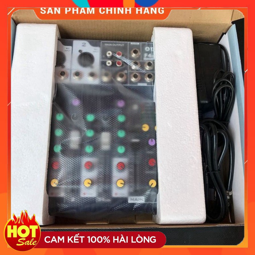 Bộ Chọn Âm Thanh, Bàn Mixer F4 USB Có Bluetooth, Tặng Giắc 6,5 - hàng chất lượng, giá tốt nhất TQ - Hàn