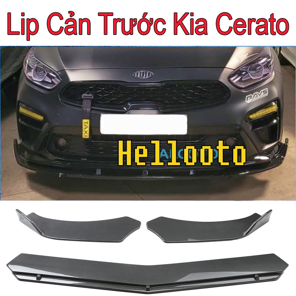 Lip trước, cản trước thể thao Kia Cerato 2016-2022 mẫu M02