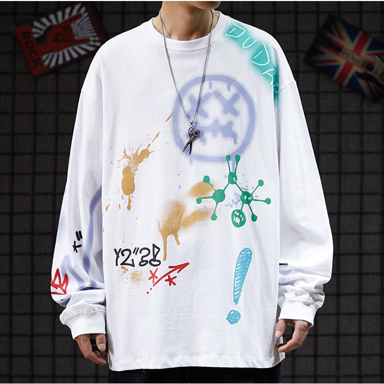 [Mẫu Mới] Áo Thun Nam Basic Tay Dài Cổ Tròn Họa Tiết Vẩy Sơn Phong Cách Trẻ Trung Thời Trang Zenkonu TOP NAM 1000149V1 | BigBuy360 - bigbuy360.vn