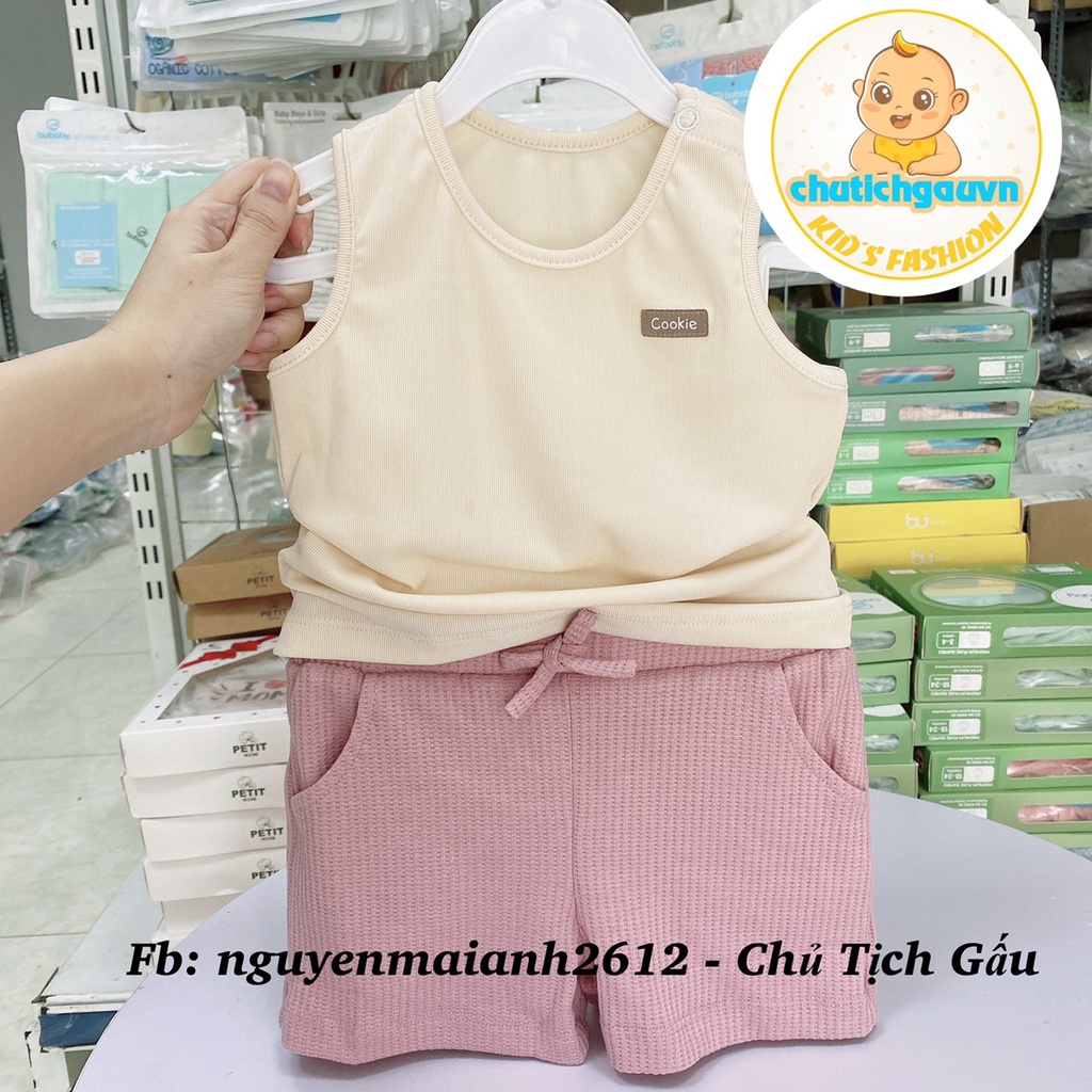 [ COOKIE ] Áo ba lỗ / Quần đùi bé trai, bé gái hãng Cookie