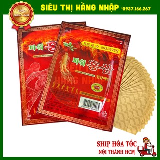 [Hàng CHUẨN] Cao dán hồng sâm Hàn Quốc