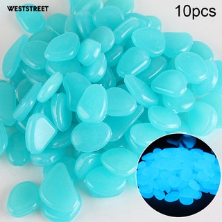 Bộ 10 Viên Đá Phát Quang Trang Trí Bể Cá