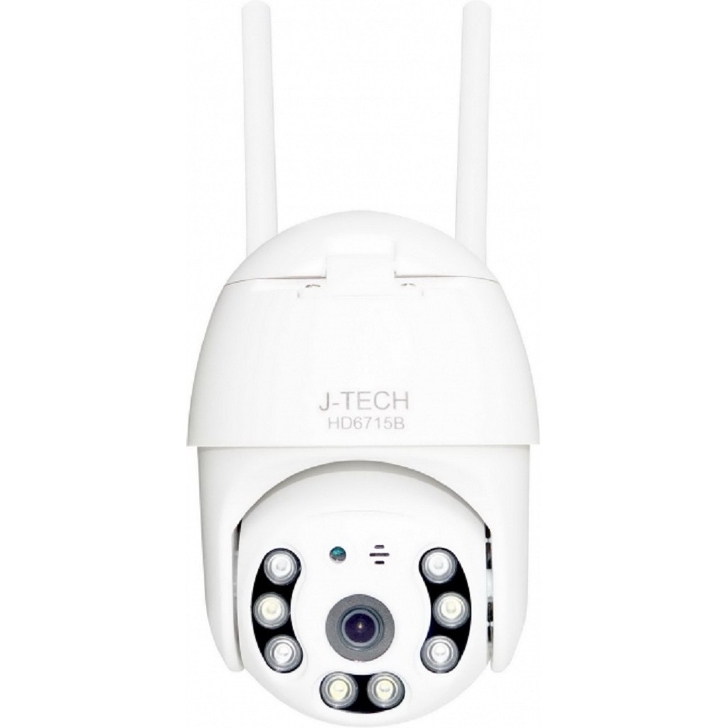 CAMERA WIFI IP J-TECH HD6715B (2MP, XOAY, SMART LIGHT)