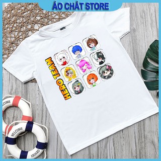 Áo thun Hero Team full nhân vật siêu cute MC40 | Áo Chất Store