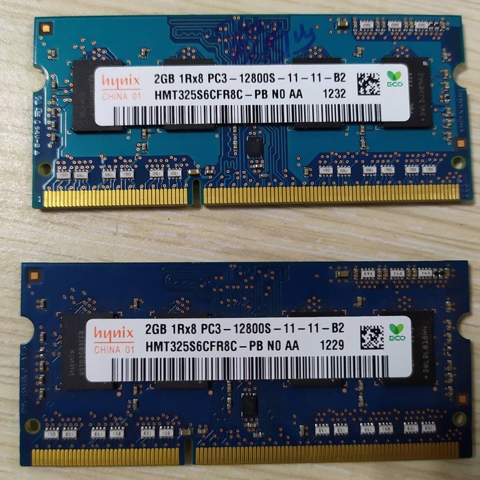 [FREESHIP] Ram Laptop 2GB/DDR3/1600 - Hàng Đã Qua Sử Dụng (THÁO MÁY) | BigBuy360 - bigbuy360.vn