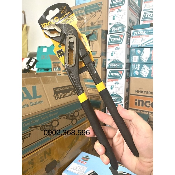 Kìm mỏ quạ 12 inch thép Cr-V INGCO HPP03300