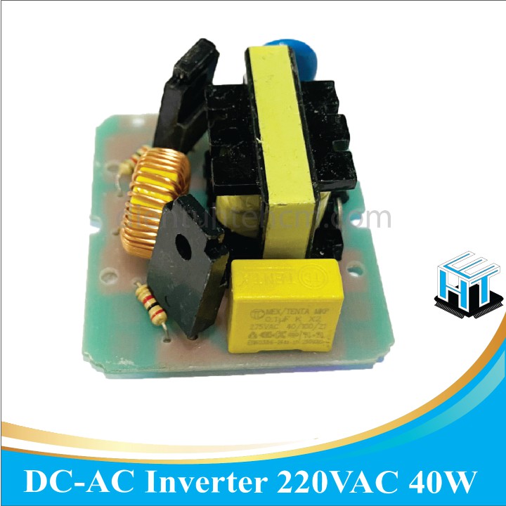 Mạch chuyển đổi nguồn DC-AC Inverter 12VDC sang 220VAC 40W