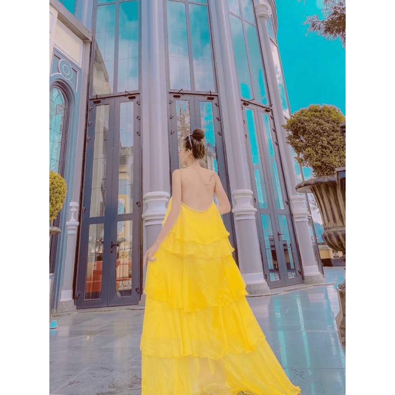 ĐẦM MAXI 5 TẦNG NHIỀU KIỂU HOT ĐI BIỂN