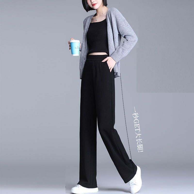 Quần Dài Nữ Ống Rộng Phong Cách Hàn Quốc Thời Trang Mới