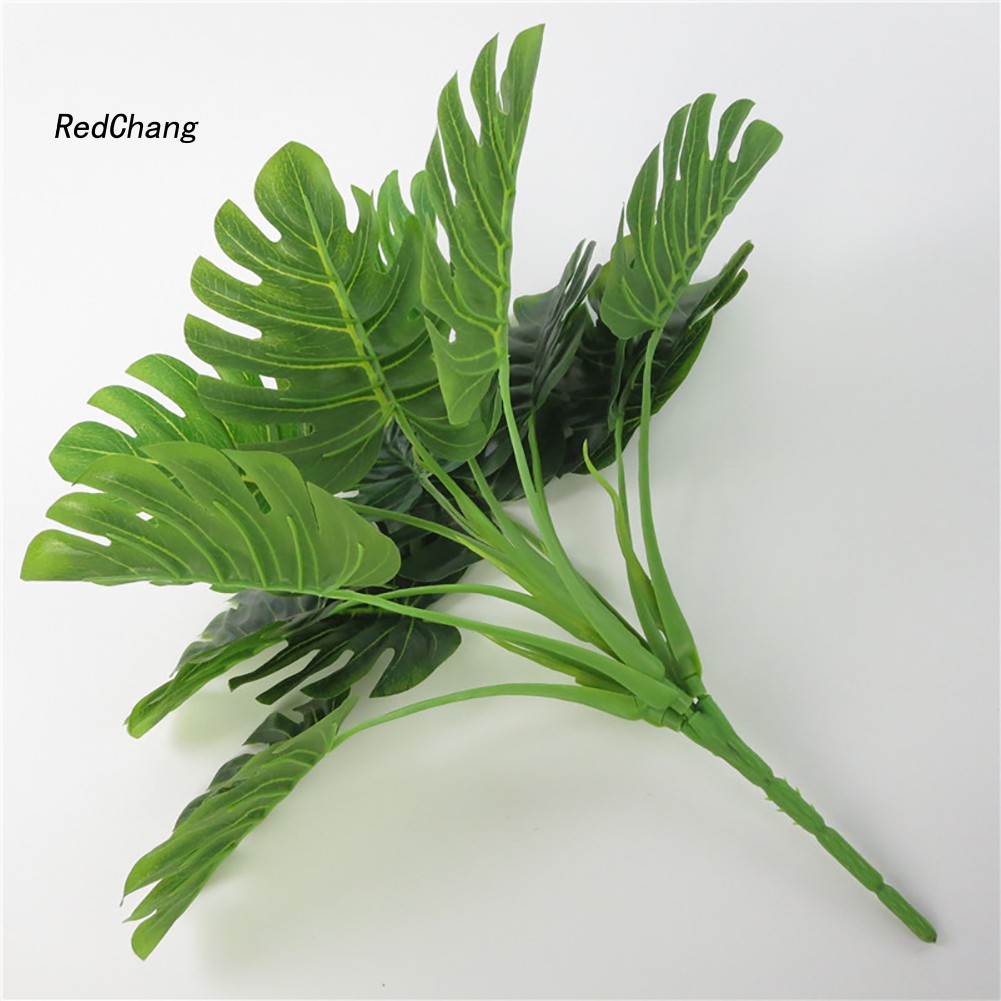 1 Cây Lá Monstera Nhân Tạo Trang Trí Tiệc