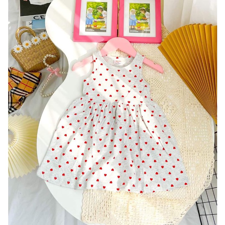 Váy cotton cho  bé 1-6 tuổi