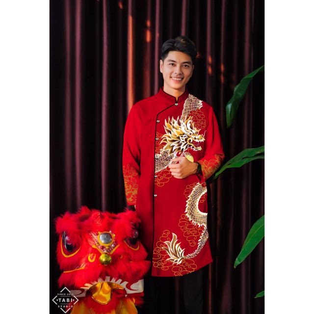 bigsize nam Áo dài cách tânnam