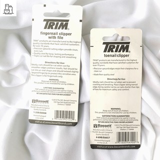 Bộ Bấm Móng Tay Và Bấm Móng Chân Trim