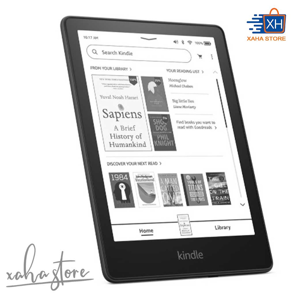 Máy Đọc Sách Kindle Amazon Paperwhite 5 11th generation 2021 NEW 100% Đèn Vàng Màn Hình 6.8 Inch Chống Nước- Xaha Store | BigBuy360 - bigbuy360.vn