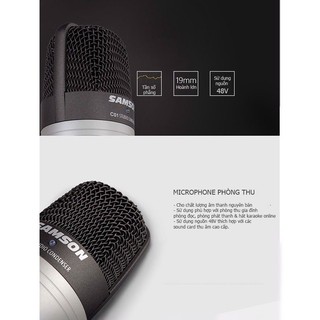Microphone condenser Samson C01