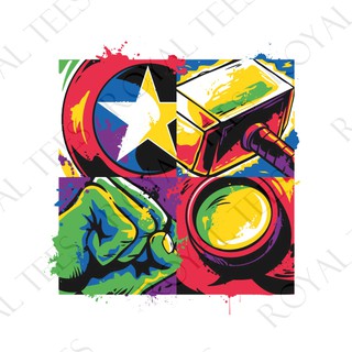 Áo thun Marvel Heroes 2018