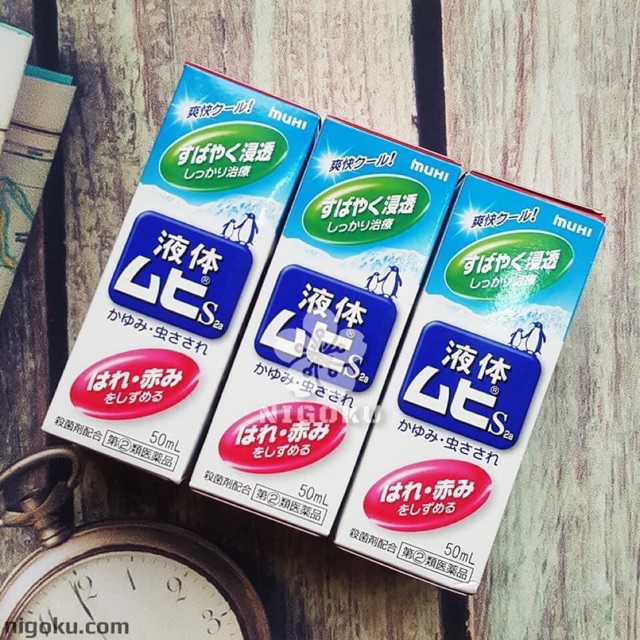 Lăn bôi muỗi đốt và côn trùng cắn Muhi Chim cánh cụt 50ml - Date 2025