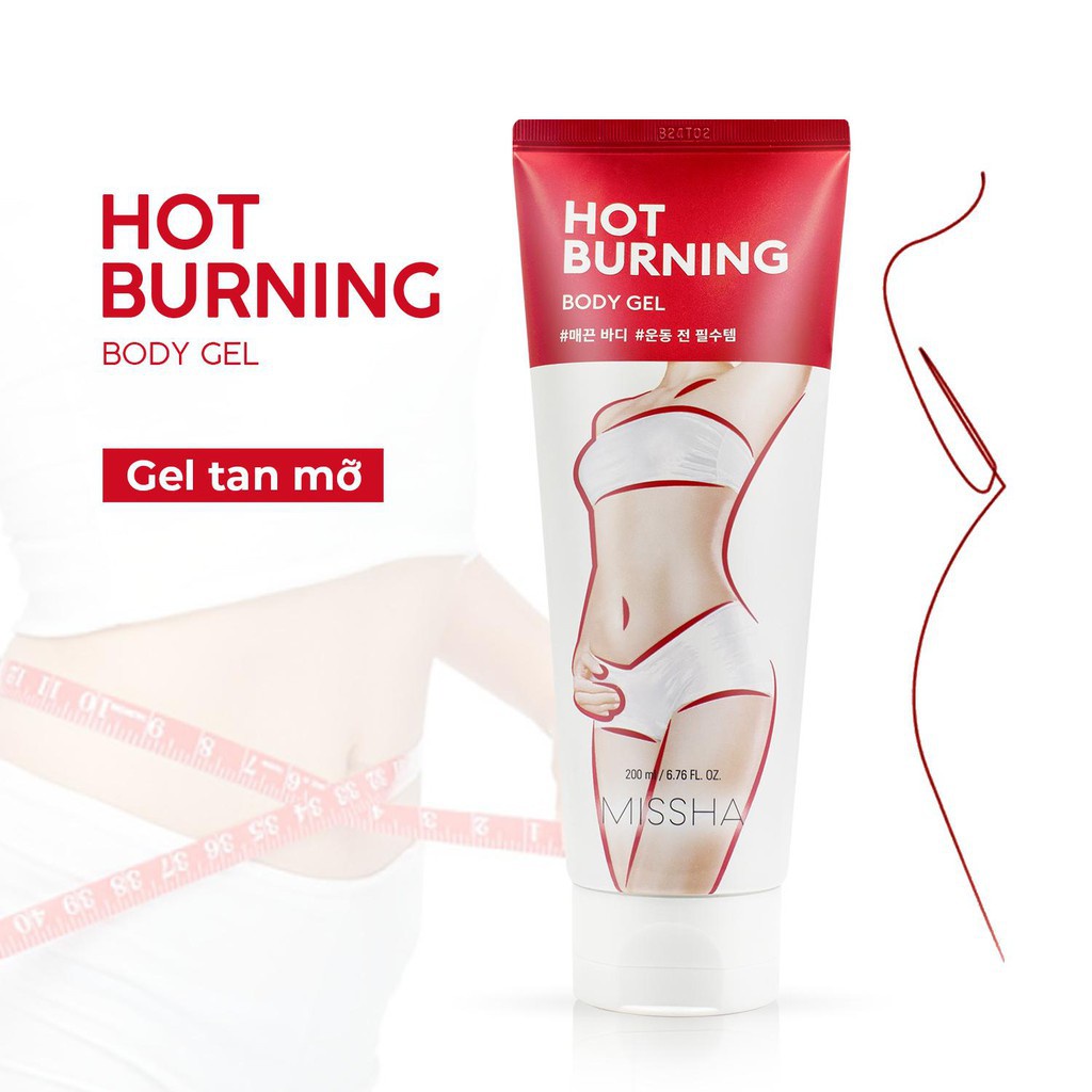 Kem tan mỡ Missha Hot Burning Perfect Body Gel