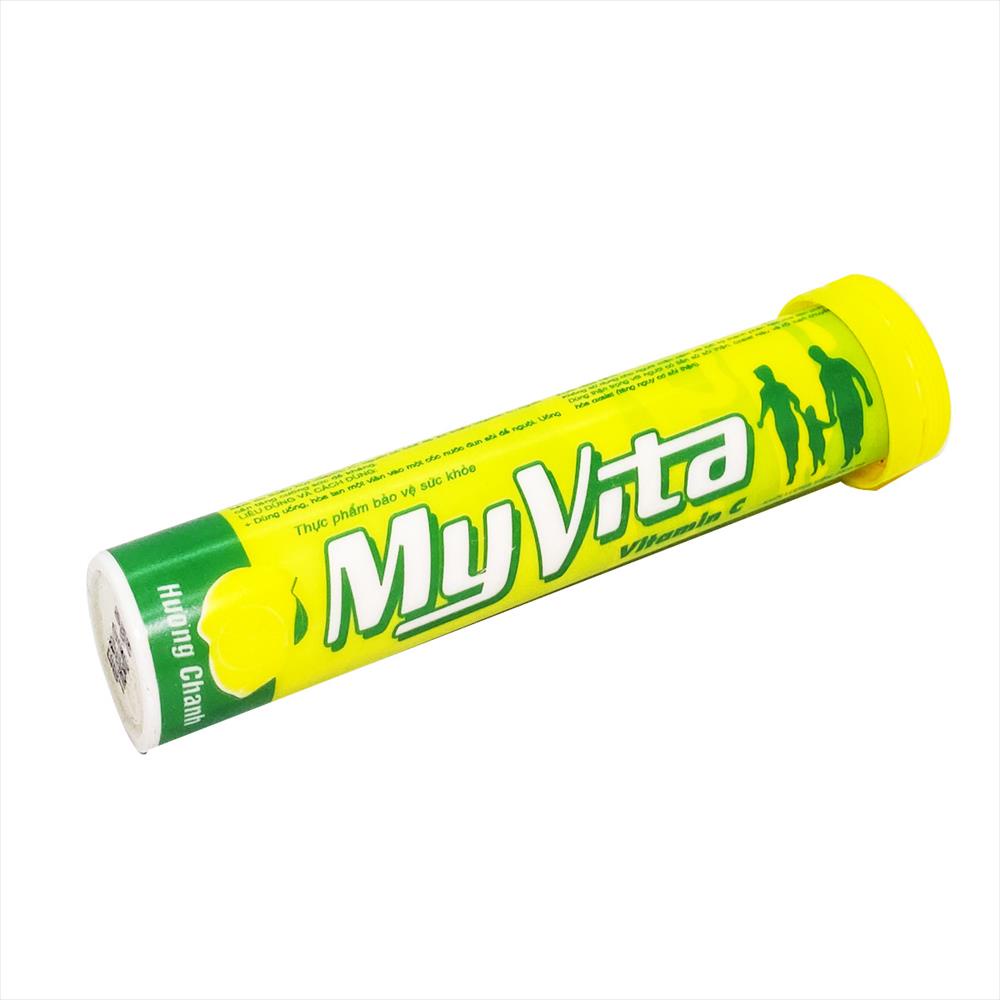 Vitamin c sủi myvita vị tube 20 viên giá tốt