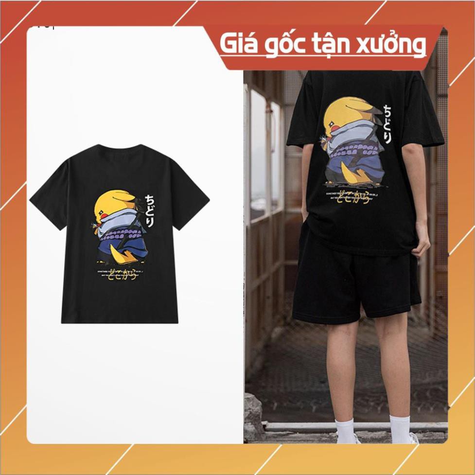 HOT Áo Thun Unisex Form Rộng Nam Nữ PIKACHU phong cách ULZZANG TN279 Haley