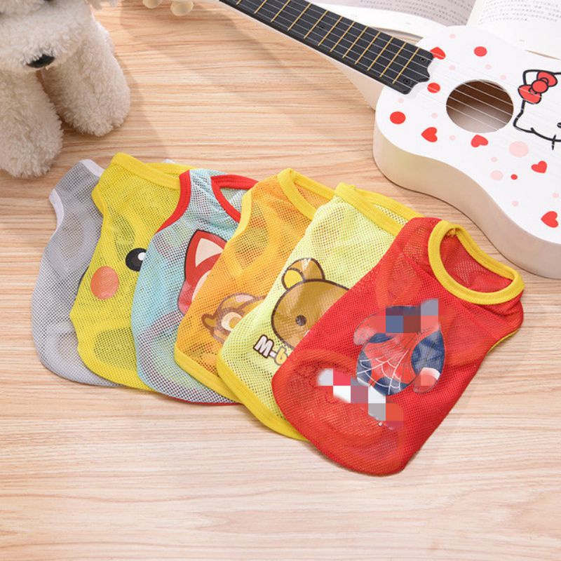 Áo Chó Mèo - Áo Lưới Siêu Mát,Siêu Dễ Thương Cho Chó Mèo