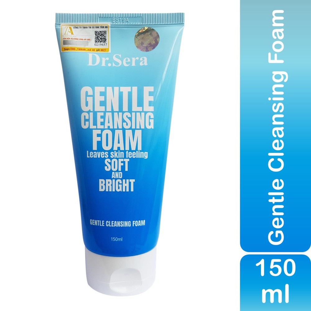 Sữa Rửa Mặt Dr.Sera Gentle Cleansing Foam Giúp Dưỡng Ẩm và Mờ Thâm Mụn 150ml