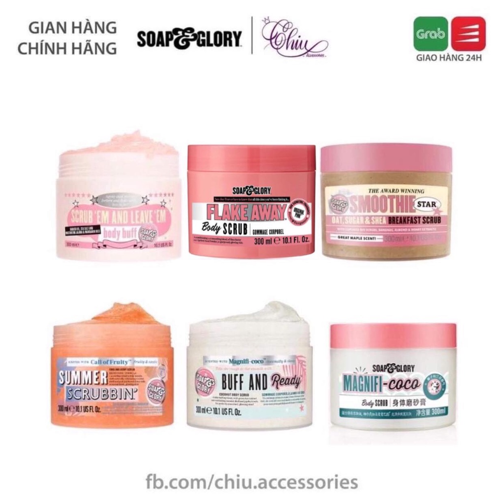 Tẩy tế bào chết Soap &amp; Glory