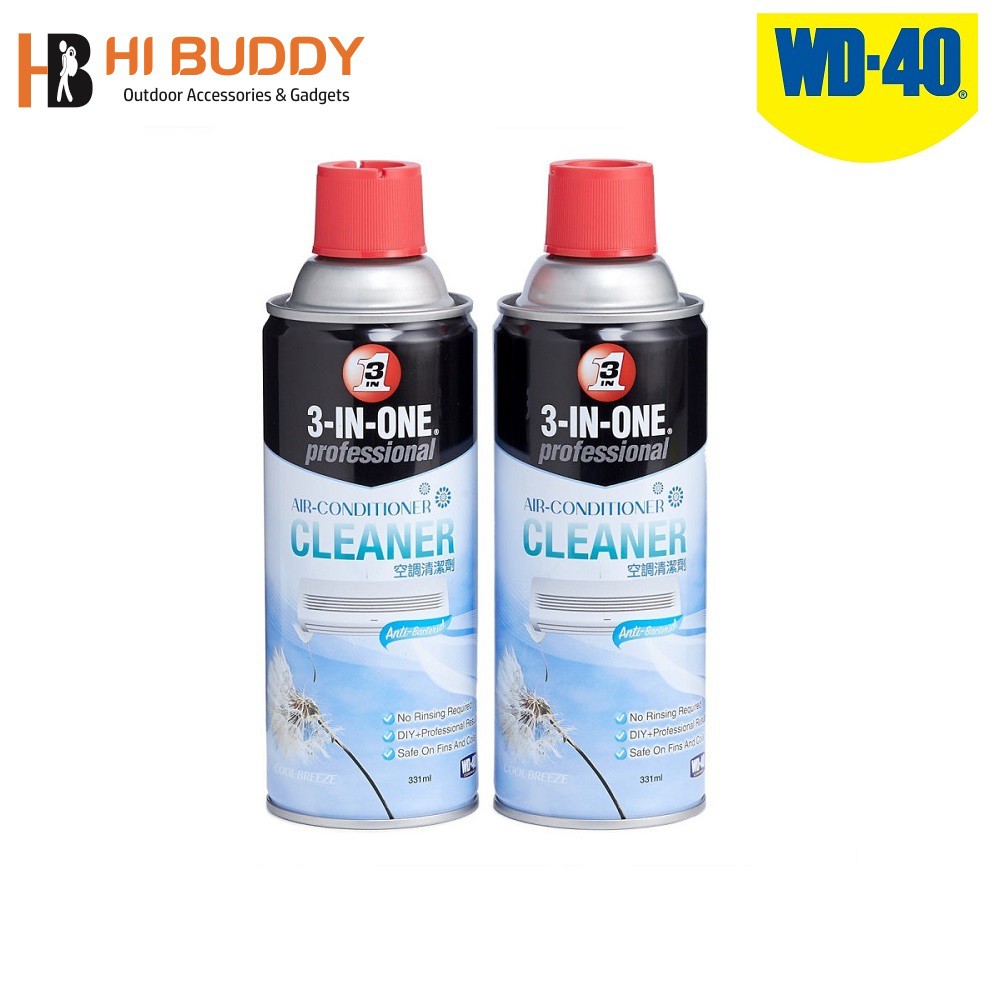 Chai Xịt Làm Sạch Máy Lạnh WD-40 3 In 1 Professional Air Conditioner Cleaner 85149 331ml - HIBUSHOP