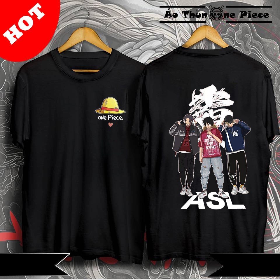 ⚡️HOT⚡️BST Áo Thun In Hình Roronoa Zoro - Luffy One Piece Cực Ngầu, Cực chất Full Size