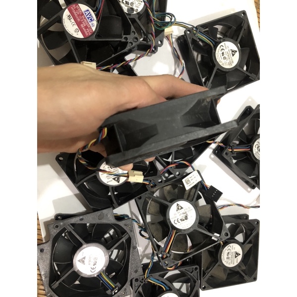 Fan Delta 8cm 12V 0.5A  đã test kĩ