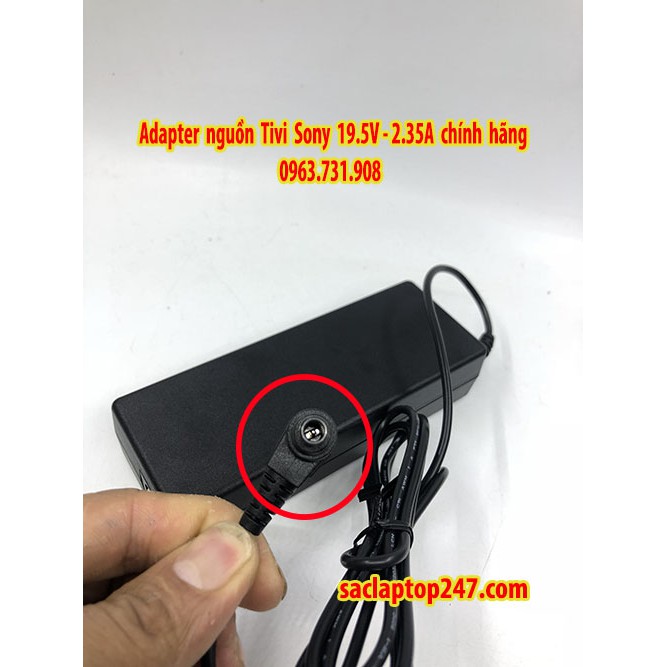 Adapter nguồn tivi Sony 19.5V 2.35A chính hãng